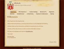 Tablet Screenshot of elbohu.de